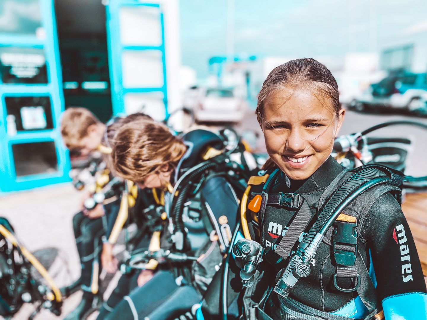 Bautismo de buceo try dives Lanzarote Rubicon Diving