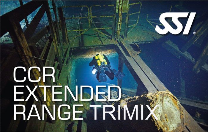 CCR Extended Range Trimix Rubicon Diving center Lanzarote card