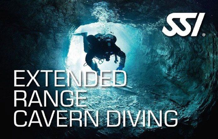 Extended Cavern Diving course SSI Rubicon diving center Lanzarote card