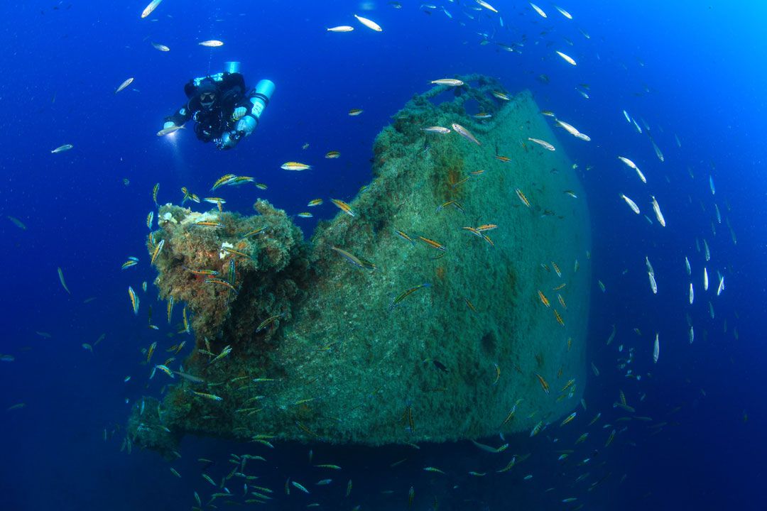 Extended Range Wreck Diving Course Rubicon Diving Center Lanzarote a Diver