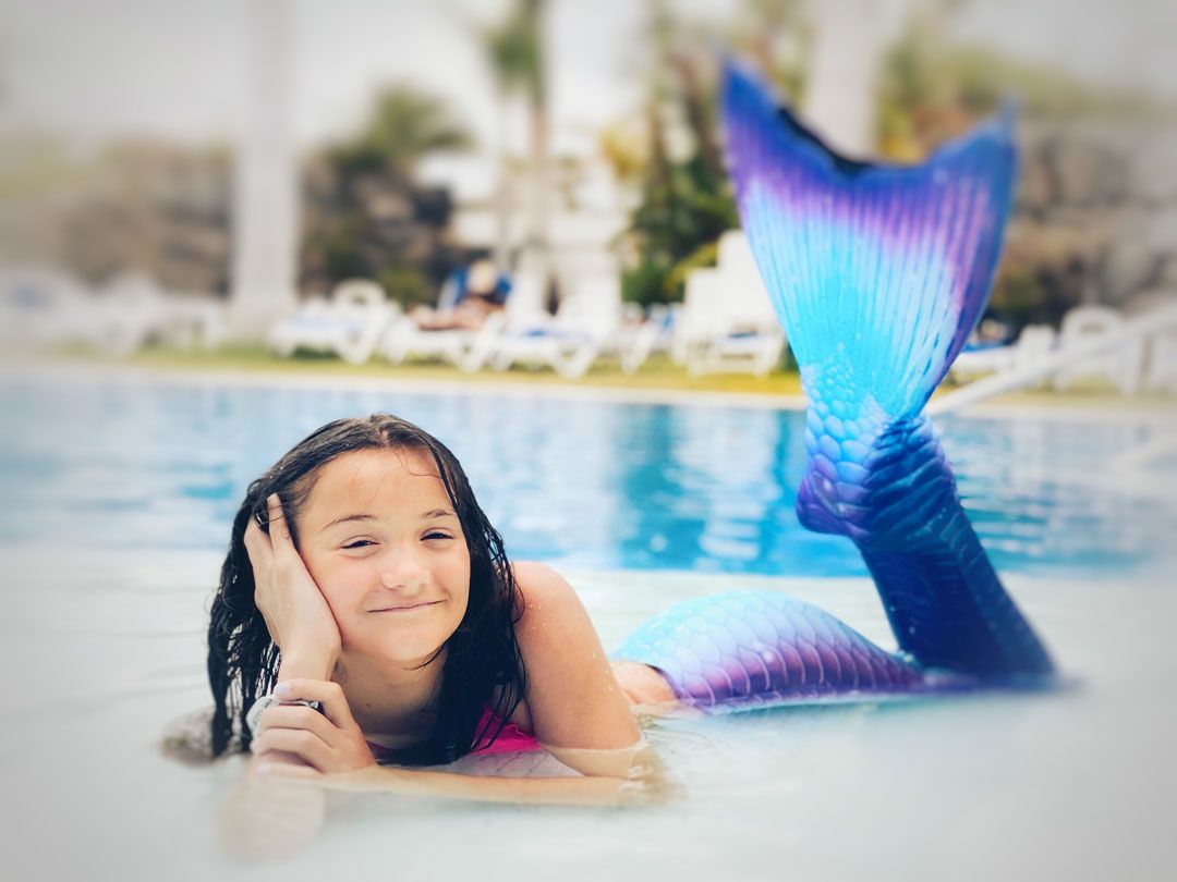 Mermaid sesion de fotos en el hotel lanzarote 02