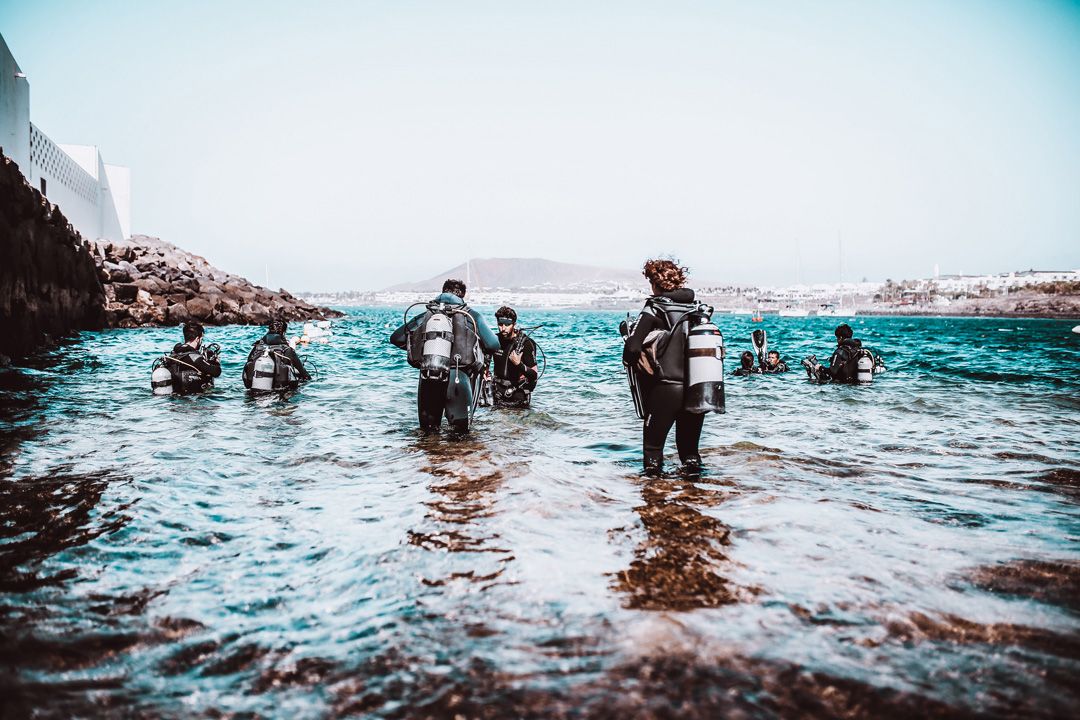 Open Water Instructor course in lanzarote buceadores