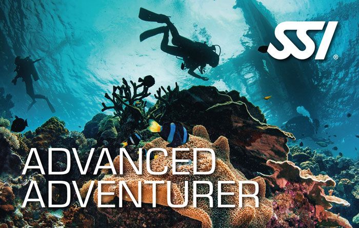 Scuba Diving Card Advanced adventurer