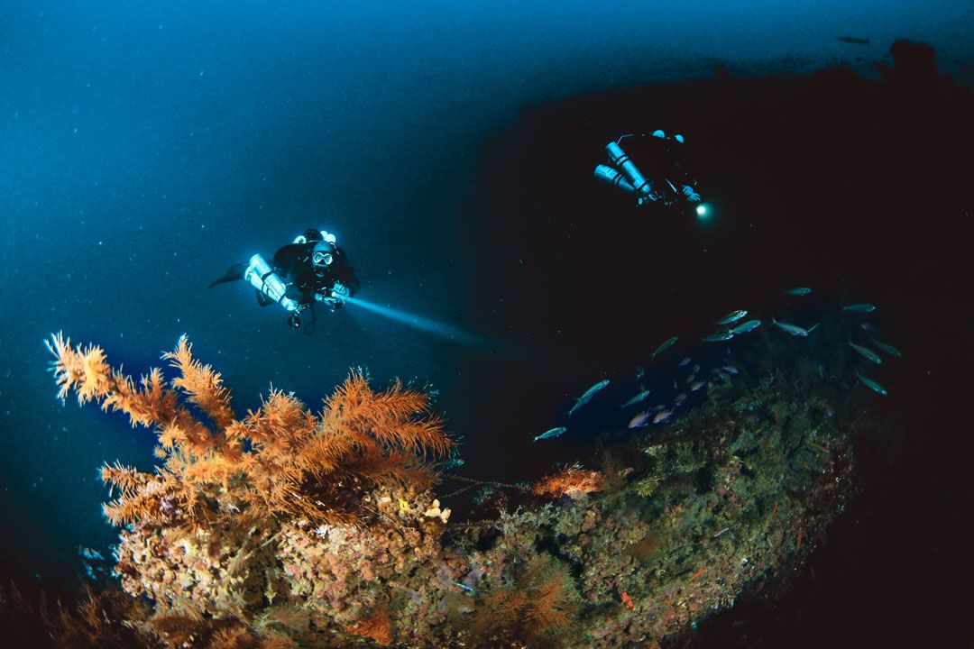 Technical dives in Lanzarote Rubicon Diving center