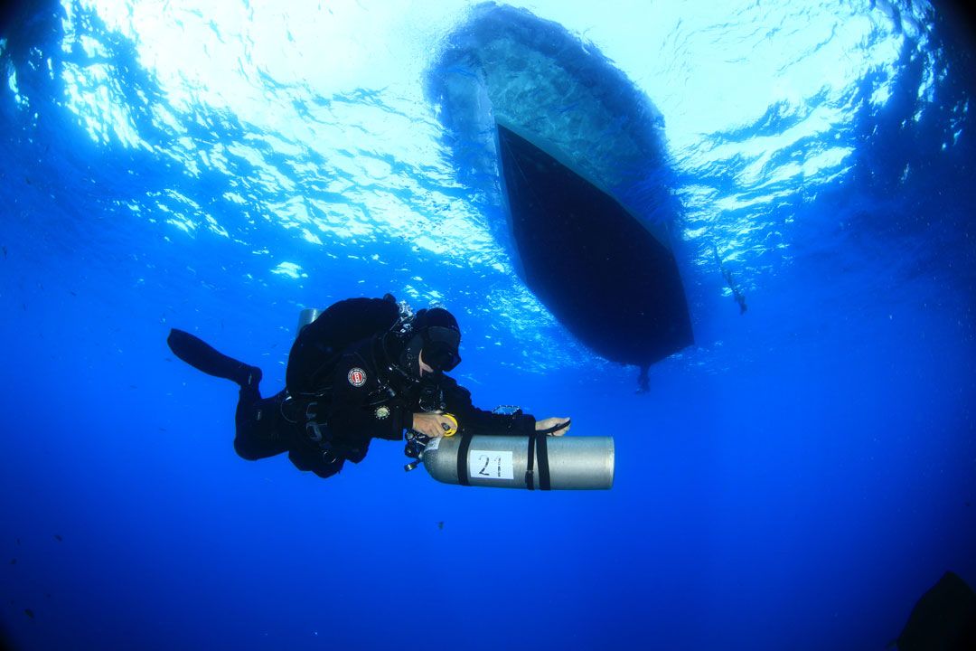 Technical extended range course SSI rubicon diving center Lanzarote